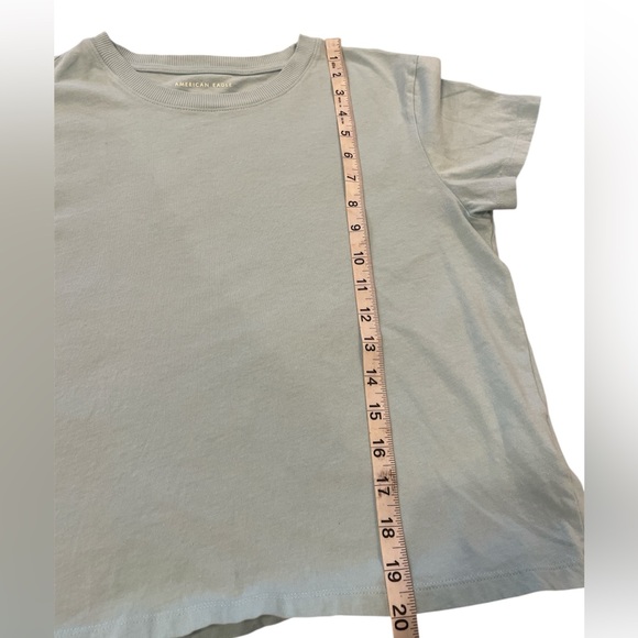American Eagle Women’s Short-sleeved Cropped Tee Shirt Size Small - Picture 5 of 5
